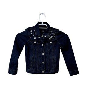 Gap For Good Girls Star Denim Jacket Size Medium